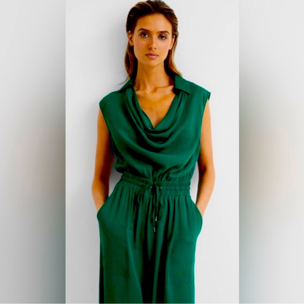 Green Dress Reiss
